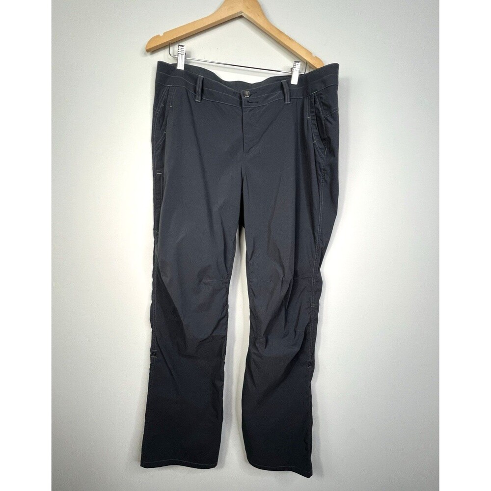 Marmot Women Gorpcore Convertible Performance Hiking Pants Gray 14 (XXL )Roll Up